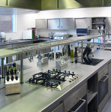Premier Foods demonstration kitchen