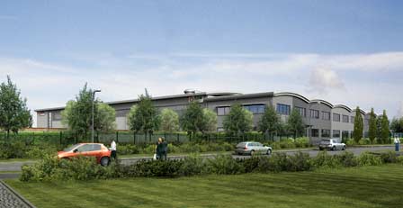 CGI of new SEM Factory at Dartford